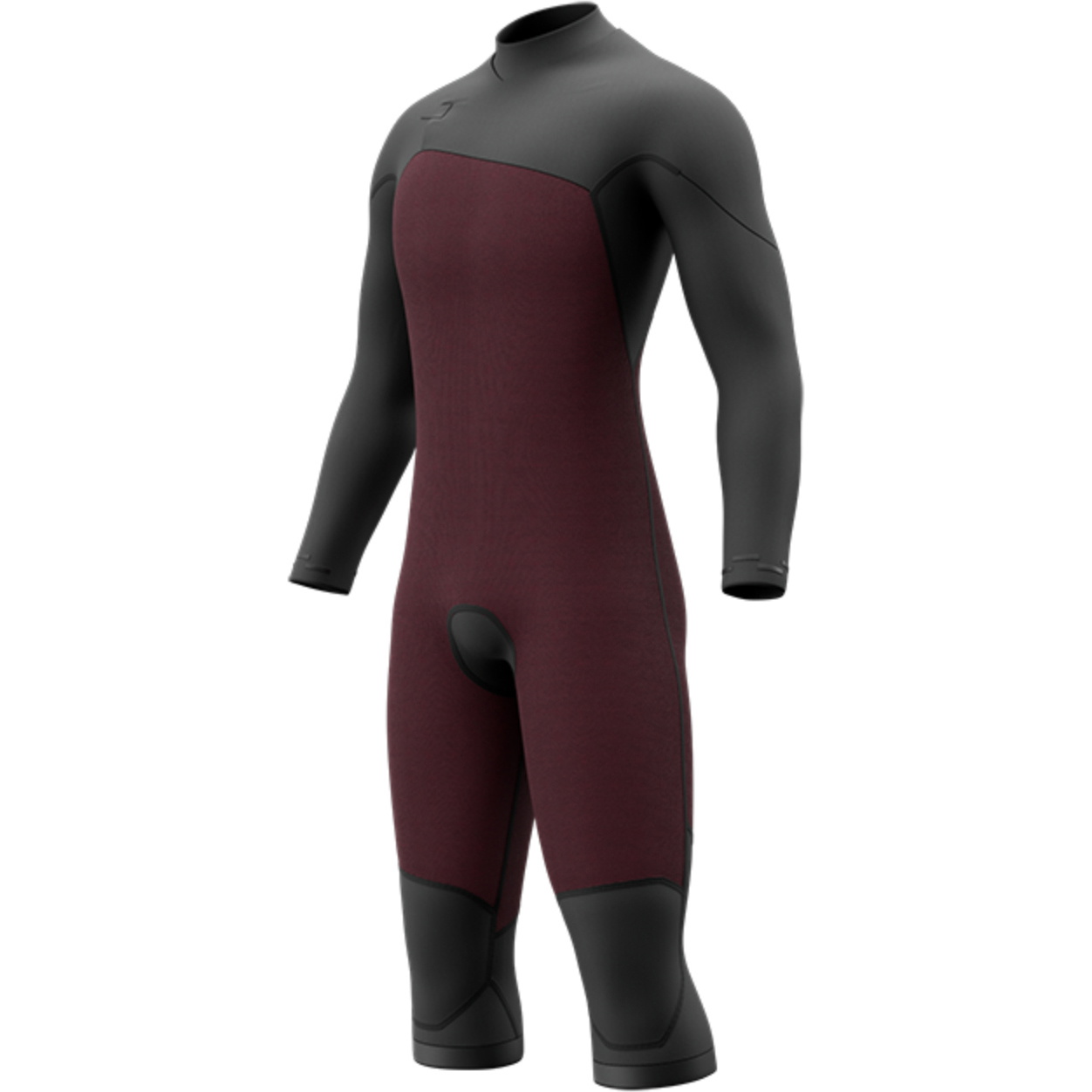 2026 Mystic Männer Motion 4/3mm Brustreißverschluss Langärmel Short Leg Neoprenanzug 35000.270010 - Black
